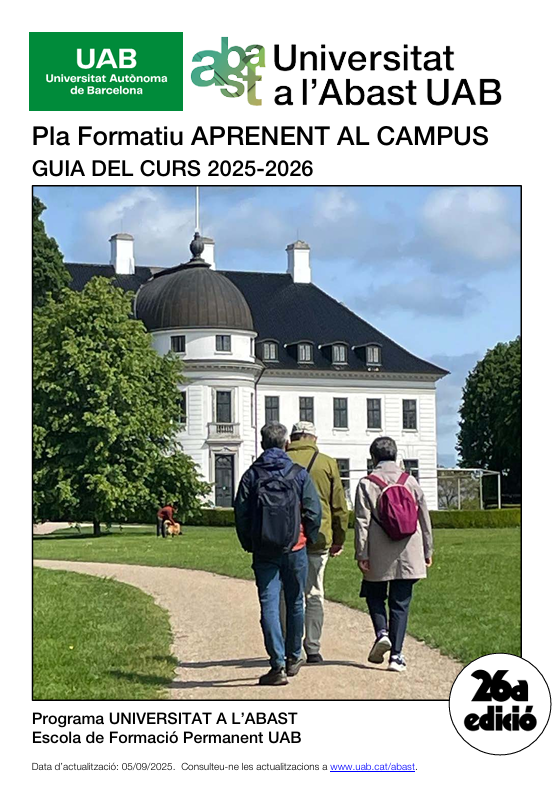 Guia del pla formatiu Aprenent al Campus 2025-2026